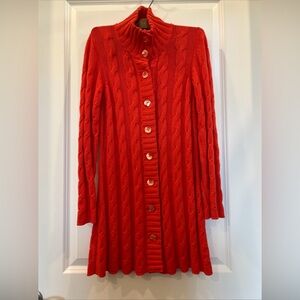 Trillion cable knit cardigan XS